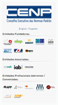 Mobile Screenshot of cenp.com.br